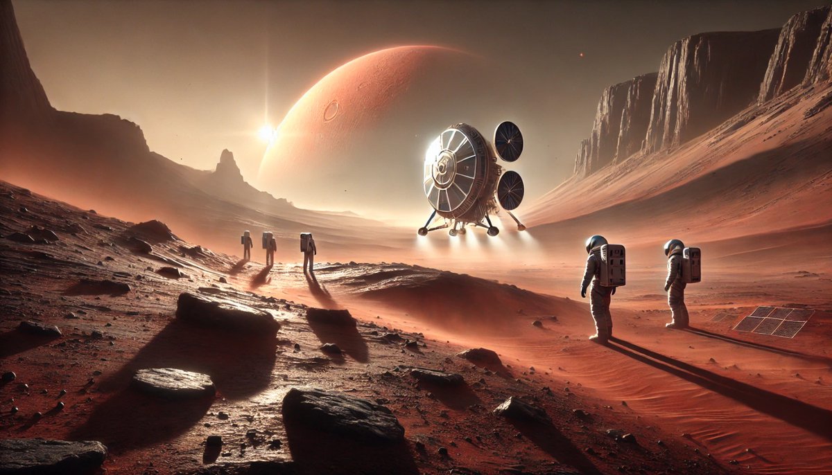 SRC3930's tweet image. First Footsteps into Silence

#Mars #Marslanding #scifiart