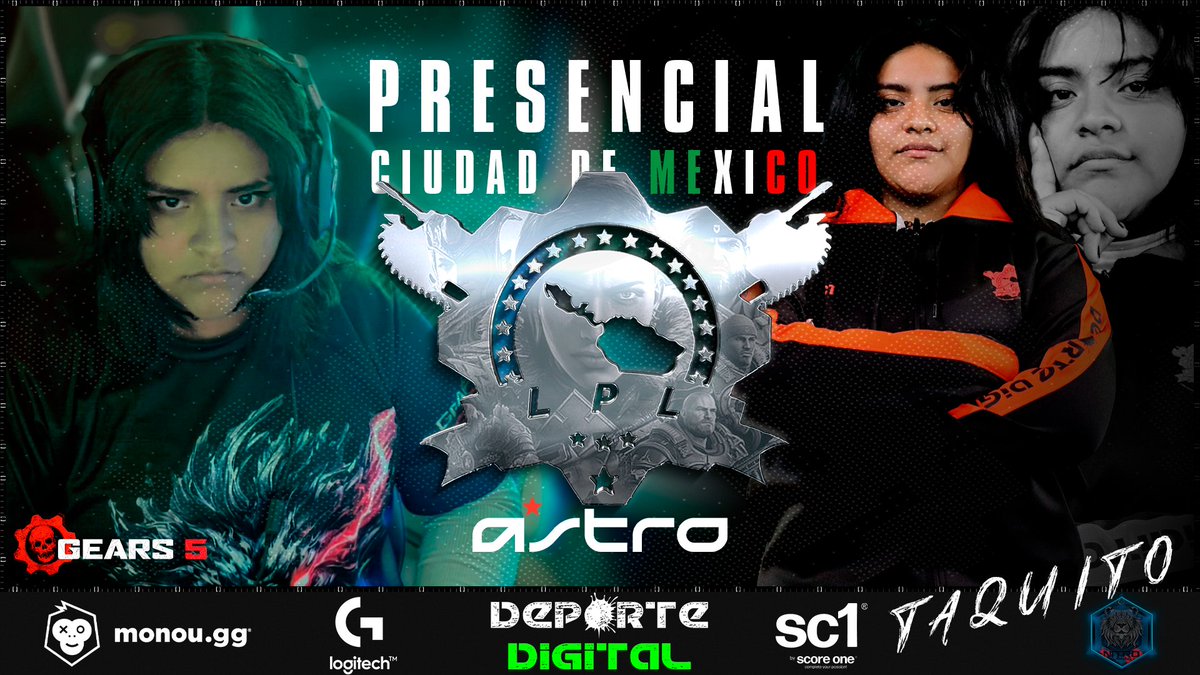 PRESENCIAL CIUDAD DE MÉXICO 2vs2 BATTLE

Dentro de los mejores jugadores presentamos a <a href="/Taquita_7u7/">Taquito✨</a> de la organización <a href="/NitroGamingof/">Nitro Gaming</a> 

SÍGUELOS EN SUS REDES SOCIALES!

<a href="/GearsofWar/">Gears of War</a>
<a href="/GearsLATAM/">GearsLATAM</a>
<a href="/sc1mx/">score one 🎮 sc1</a>
<a href="/ASTROGaming/">ASTRO Gaming</a>
<a href="/Monougg/">Monou</a>
<a href="/LogitechG/">Logitech G</a>