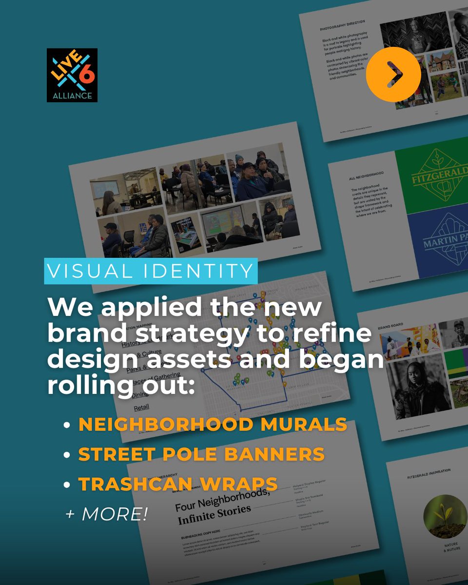What is placemaking? It's about enhancing the public realm &amp; creating vibrant places that:
🔸 Reflect our community's identity
🔸 Foster connection
🔸 Invite people to gather &amp; thrive.

Learn how our Placemaking Initiative achieved this vision in 2024: live6detroit.org/studies-reports