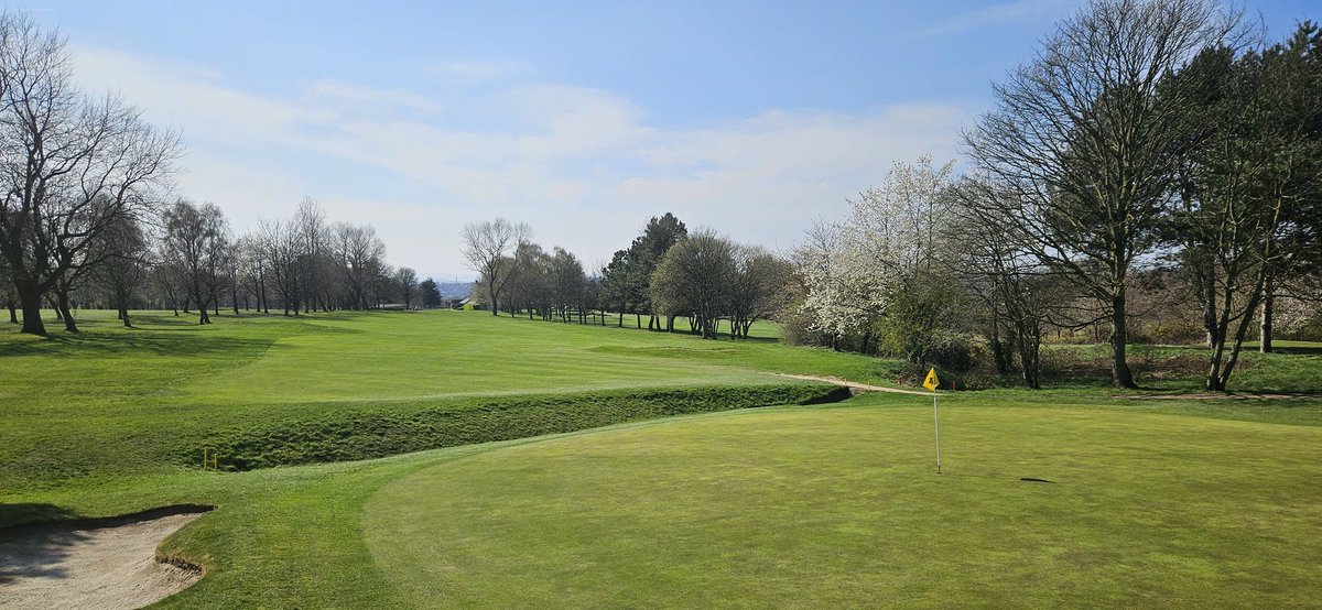 Course coming together <a href="/HowleyGC/">Howley Hall GC</a> for Captain's Drive this weekend.