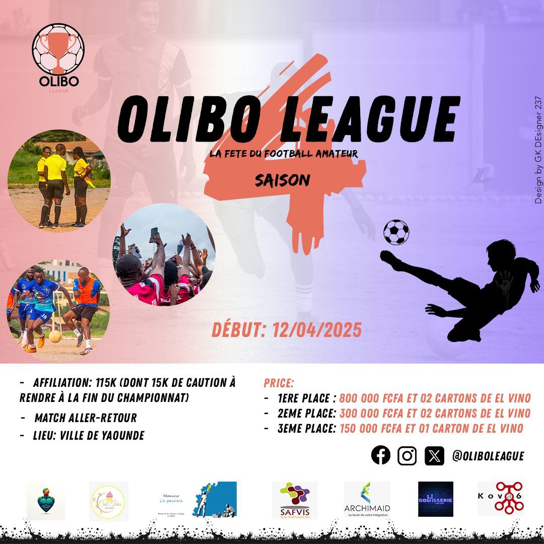 Oliboleague's tweet photo. 🏆 Une compétition, des outsiders, des challengers, des favoris... Ce n’est pas la Champions League, c’est la Olibo League !

12/04/2025.✨ https://t.co/5y1vsppZHY