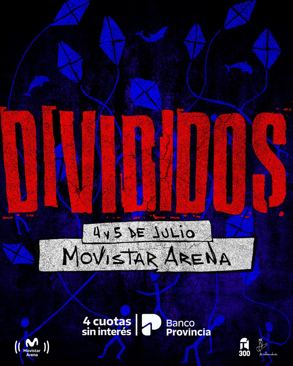 ¡Nueva función en el Arena!

Nos vemos el 4 y 5 de julio en el Movistar Arena.

Entradas disponibles es linktr.ee/divididos
