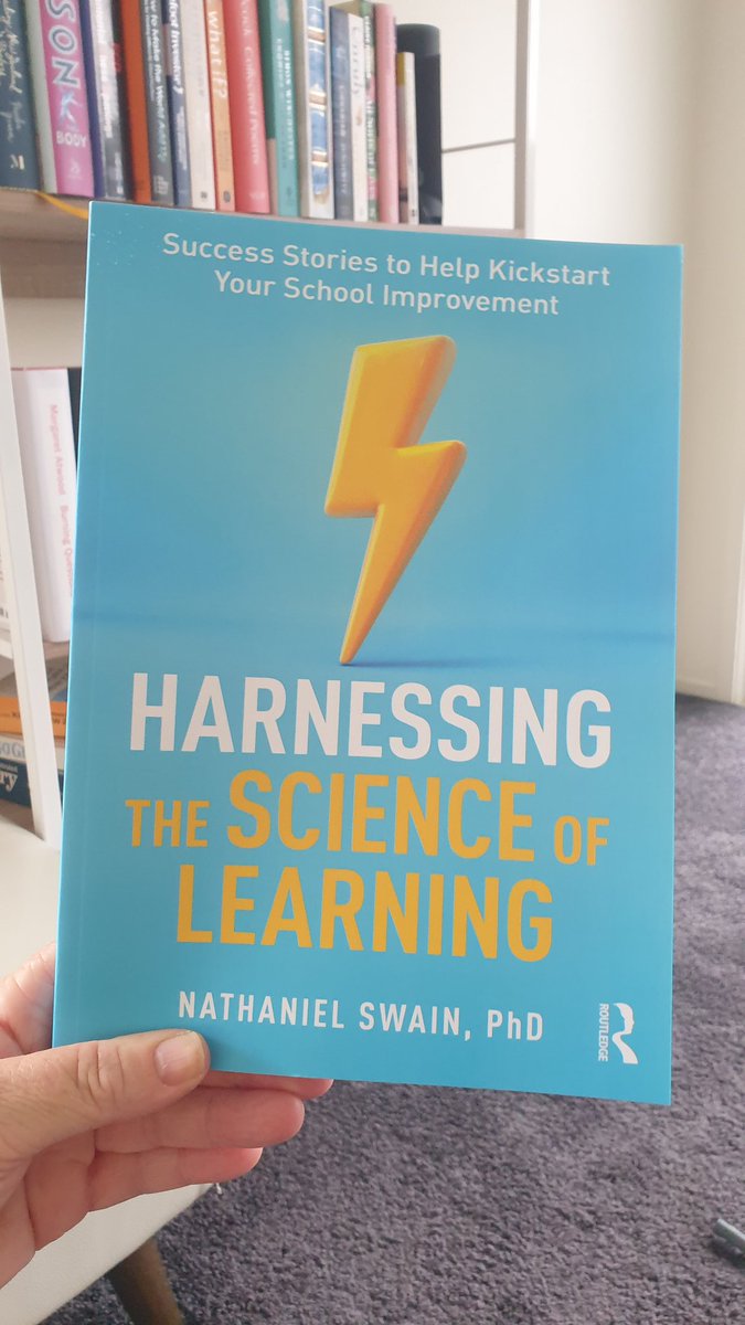 eMPOWERedNZ's tweet photo. Thanks @gilesboys for the loan. Looking forward to #ProfReading 
#scienceoflearning  #learningnotlefttochance #KāhuiAko https://t.co/mQOUMaA2zm