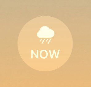 LastNameLine's tweet image. this precipitation widget on my lock screen :