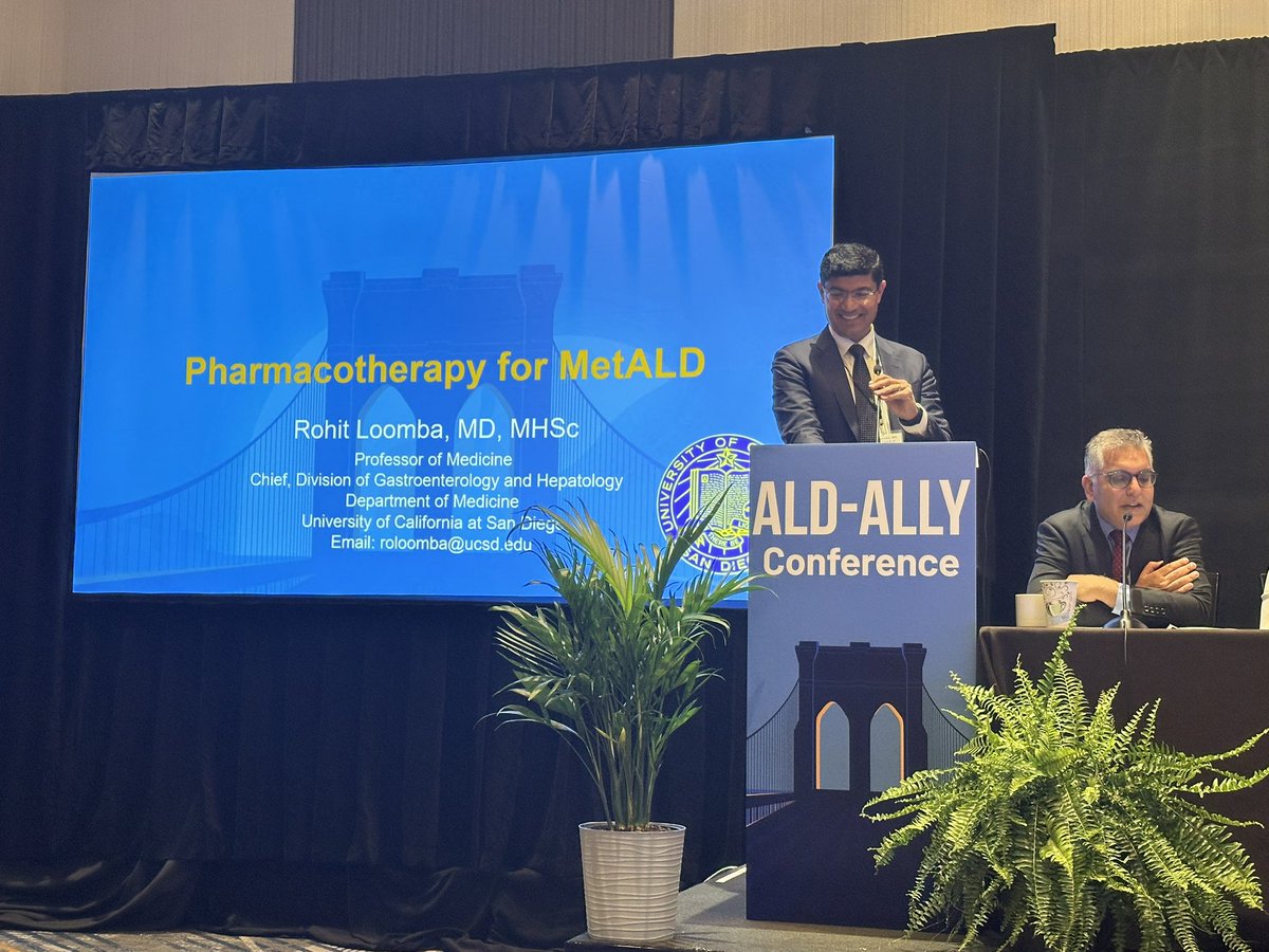 Juan Pablo (JP) Arab, MD (@juanpabloarab) on Twitter photo <a href="/DrLoomba/">Rohit Loomba</a> presenting now at the #ALDALLY meeting in NYC about Pharmacotherapy for MetALD #LiverTwitter <a href="/DrLoomba/">Rohit Loomba</a> presenting now at the #ALDALLY meeting in NYC about Pharmacotherapy for MetALD #LiverTwitter