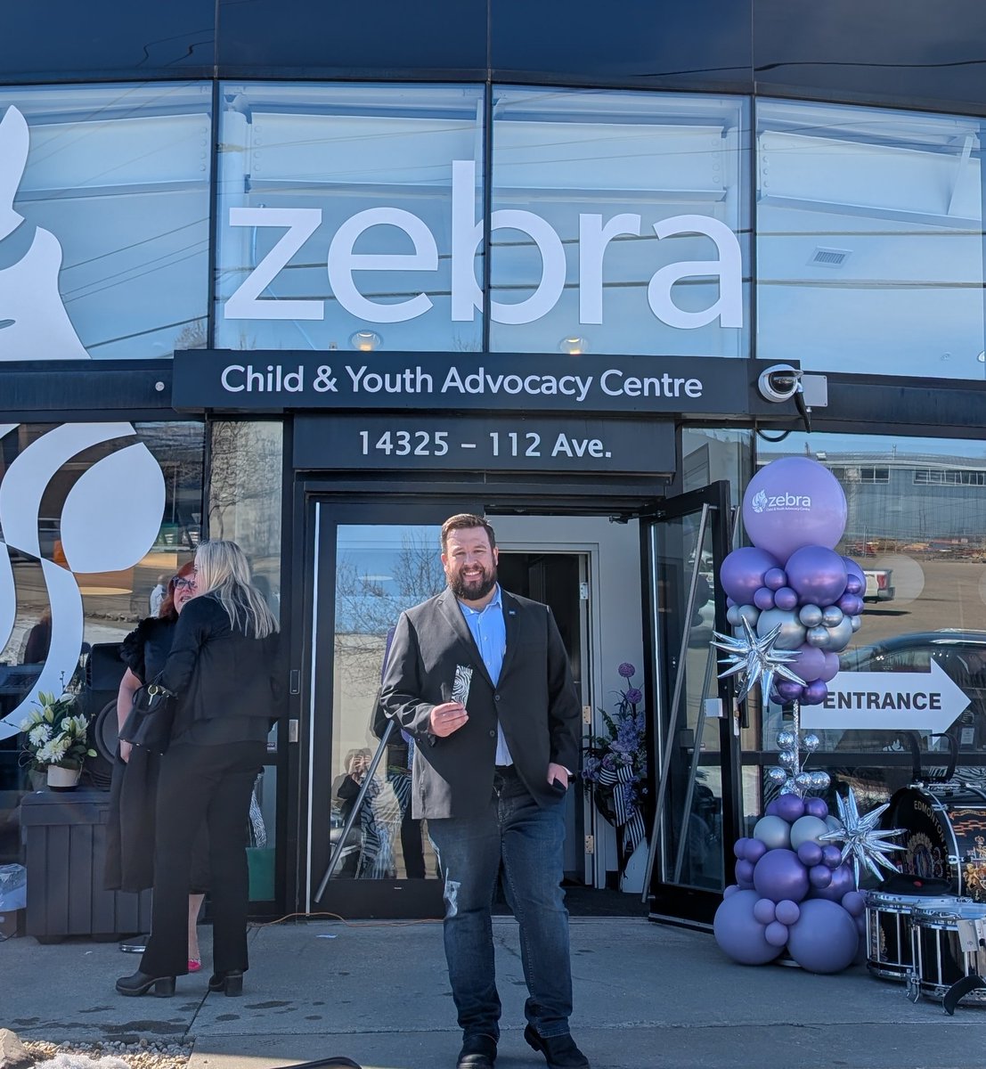It was an honour and privilege to attend the grand opening of the new <a href="/ZebraCentre/">Zebra Child & Youth Advocacy Centre</a> in Edmonton today.

This group does such incredible and important work for youth and their families across the province.

If you would like to learn more or donate, visit zebracentre.ca/donate