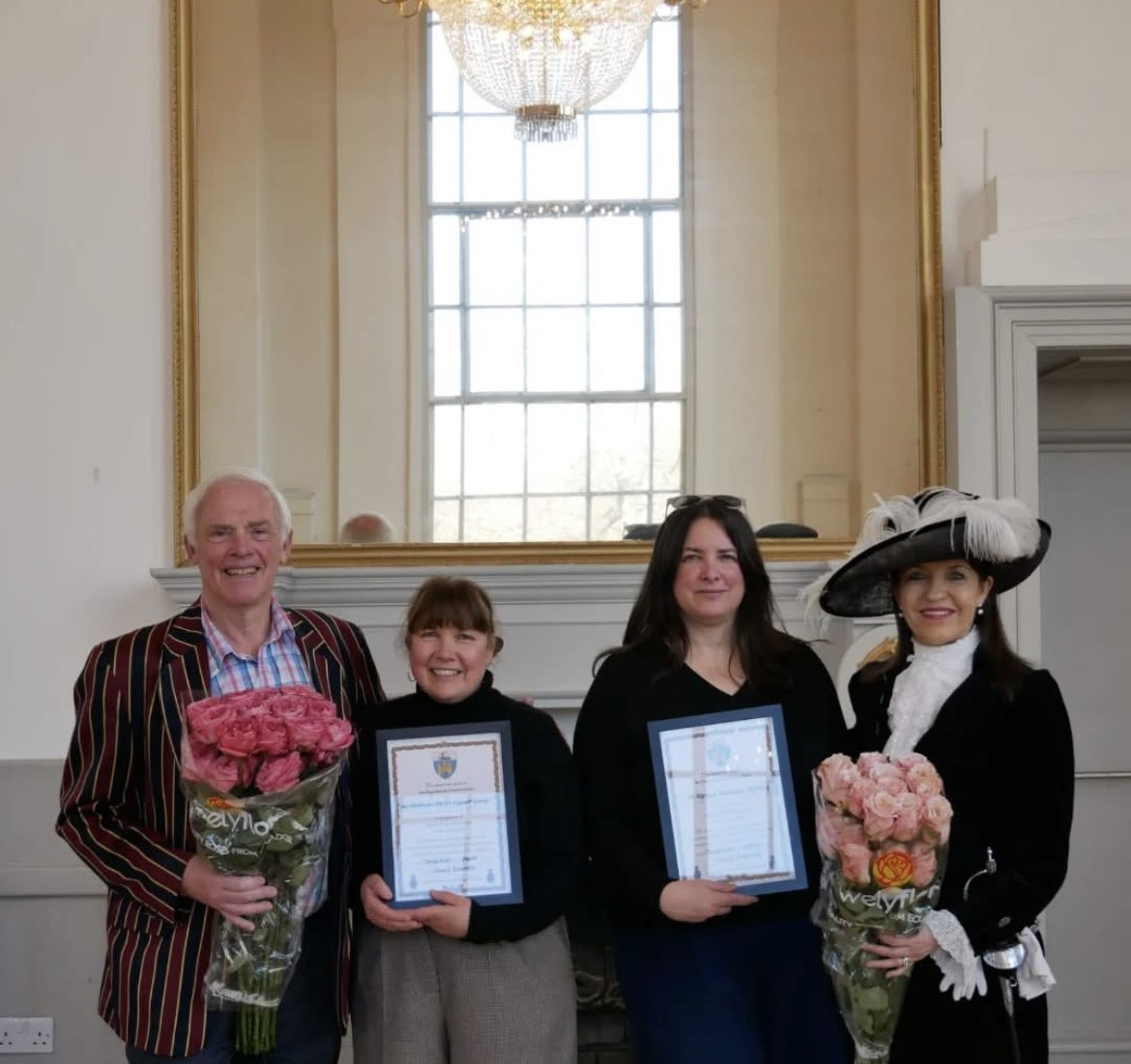 A very special thank you and well done to Maxine Ellis, founder of the Hertfordshire ME/CFS Support Group, and Elanor Cowland, Community Engagement Officer at <a href="/stalbansmuseums/">St Albans Museums</a> for your collaboration via various exhibitions, an awareness day and ongoing community in residence..1/2