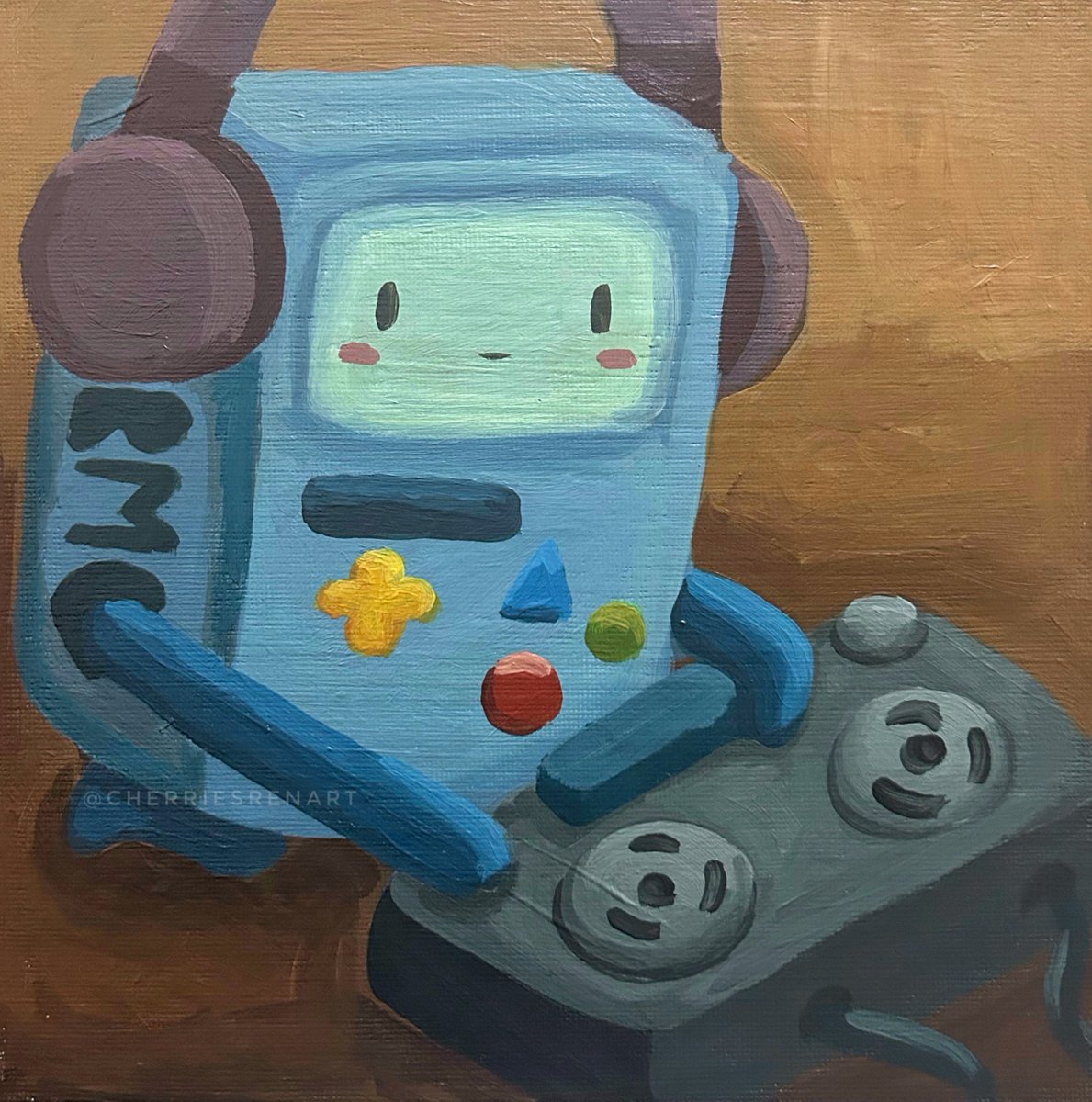 look at this lil bmo paintingggggg