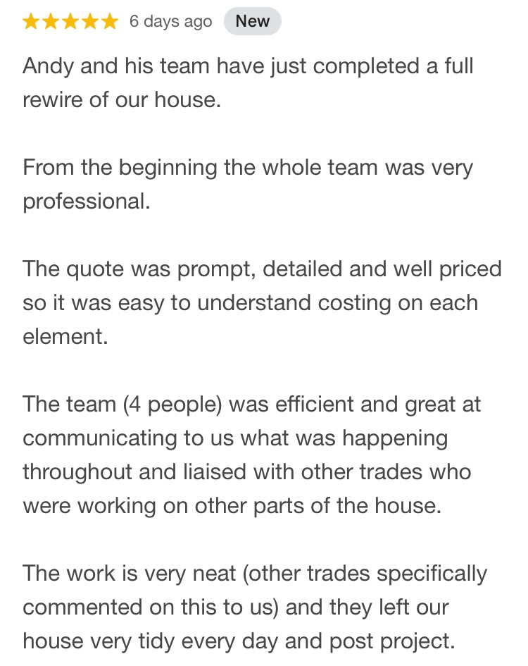 wiredontime's tweet image. Another satisfied customer from a recent #rewire in #Shrewsbury
Please contact us for a free quote. wiredontime.co.uk
07444 094039
#faultfinding #EICR #EVCP #shropshire #electricians #domestic