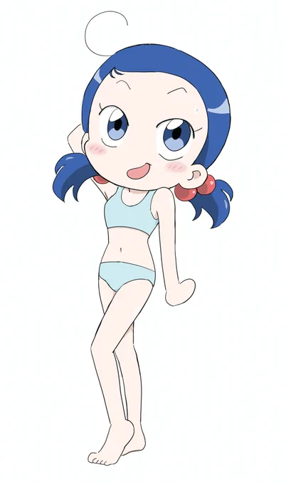 去年描いたポーズをもっかい描いてみた。 