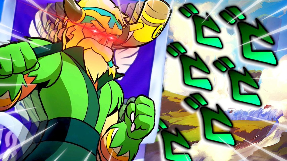 ExpressStorm's tweet photo. NEW VIDEO OUT ON MY CHANNEL!

Come watch me go from unranked to diamond in Brawlhalla using only Bodvar!

--> https://t.co/nROxGMmRdT

Thumbnail by @CactusSWVy 

#brawlhalla #ExpressStorm https://t.co/CpQhKyXVdw