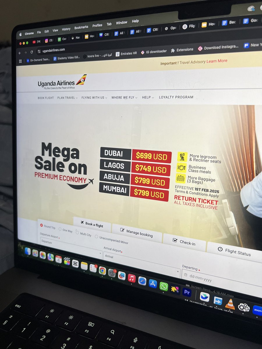 Rashid Lumunye (@r_freestyler) on Twitter photo Ahhh I am doing something crazy today.
I just canceled my flight back to Dubai and I am now flying with <a href="/UG_Airlines/">Uganda Airlines</a>. I am making once video to showcase the national carrier to the world! Ahhh I am doing something crazy today.
I just canceled my flight back to Dubai and I am now flying with <a href="/UG_Airlines/">Uganda Airlines</a>. I am making once video to showcase the national carrier to the world!