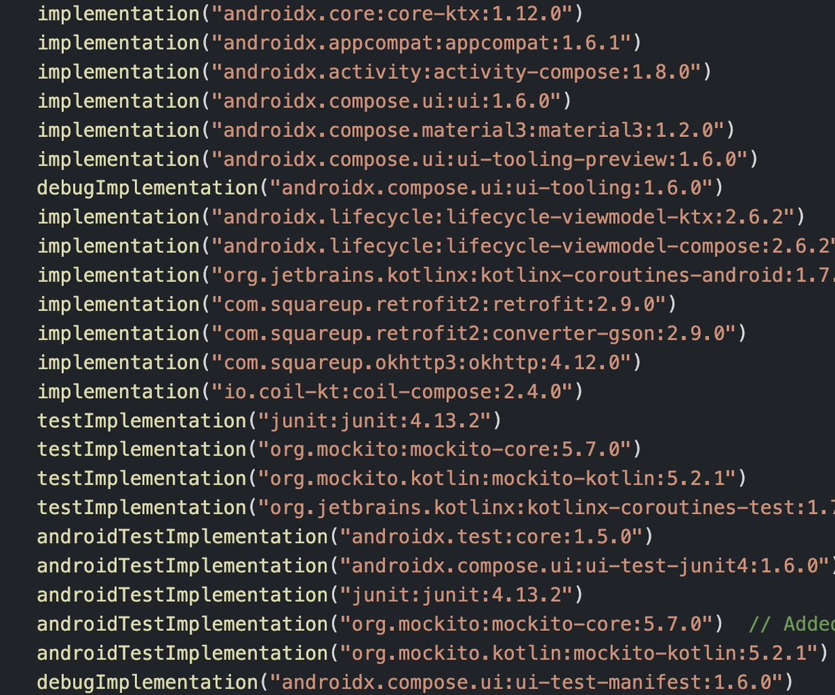 Is it just me or has native android development has gotten insane? I am trying out a 2 screen app, nothing fancy, but man look at all the dependencies.