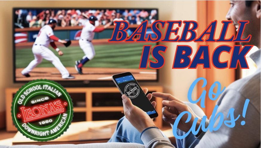 LeonasChicago's tweet photo. It's game day! 🎉⚾️ Celebrate the Cubs home opener with a delicious slice of Leona's Pizza after the game. 🍕 Don't miss out! Order now: https://t.co/K1sU3Uj2fg #Cubs #HomeOpener #PizzaLovers #ChicagoEats https://t.co/mFSsm0C4Gt