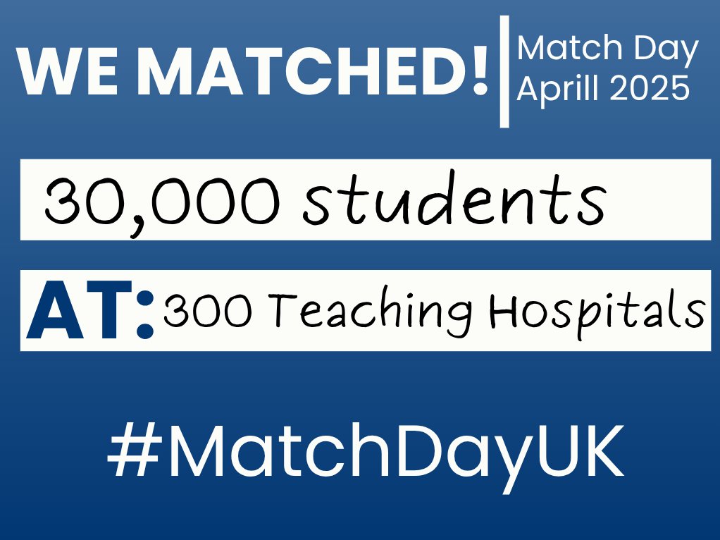 👩‍⚕️👨‍⚕️👉 Match Day for UKB! The Department of Health, Ministry of Medical Education matched 30,00 Students at 300 different teaching Hospitals for their residency! We wish all Medical Residents a good Residency and good luck to them all!