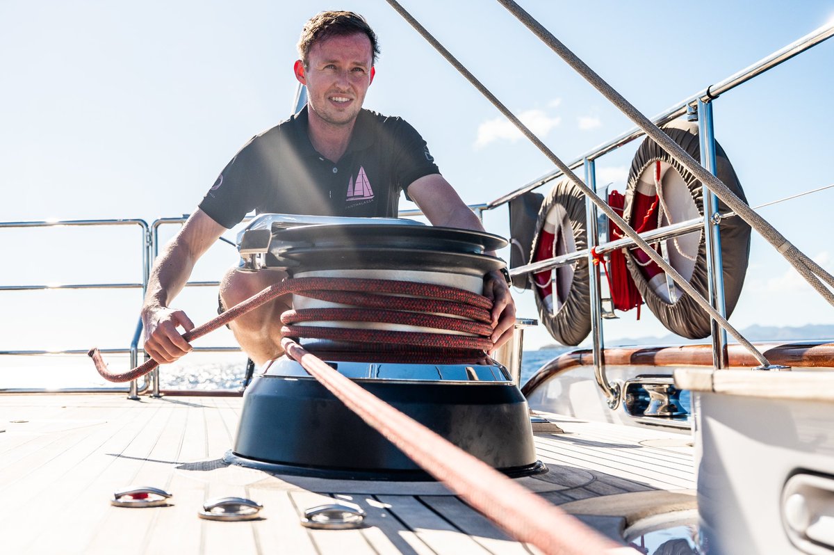 Throw back to racing on this amazing yacht. Incredible experience with a good bunch of people!