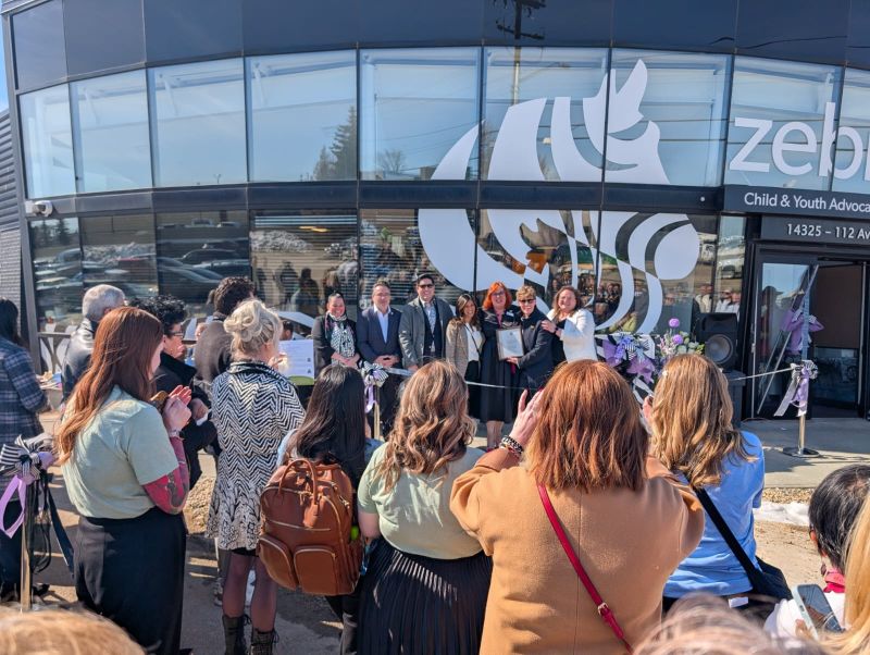 We were proud to attend the grand opening of the brand new <a href="/ZebraCentre/">Zebra Child & Youth Advocacy Centre</a> in Edmonton this morning! 

This organization does so much important work for youth and their families from across Alberta - they are incredibly deserving of the support they receive.