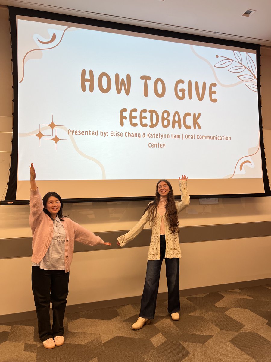 UMD_OCC's tweet photo. On Wednesday, The OCC collaborated with other tutors on campus to host its workshop on how to give feedback! Thank you to our presenters and those who came out to listen! #OCC #UMD https://t.co/aej3cU4qku