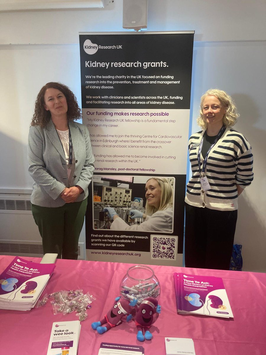 Kidney Research UK (@kidney_research) on Twitter photo Karen Nagalingam and Sarah McMillan are the first successful ANN UK nurse led grant recipients. A new grants round launched last year.
Great to see them at <a href="/ANNUKResearch/">ANN UK Nursing Research in Kidney Care CoP 💙</a> conference. Karen Nagalingam and Sarah McMillan are the first successful ANN UK nurse led grant recipients. A new grants round launched last year.
Great to see them at <a href="/ANNUKResearch/">ANN UK Nursing Research in Kidney Care CoP 💙</a> conference.