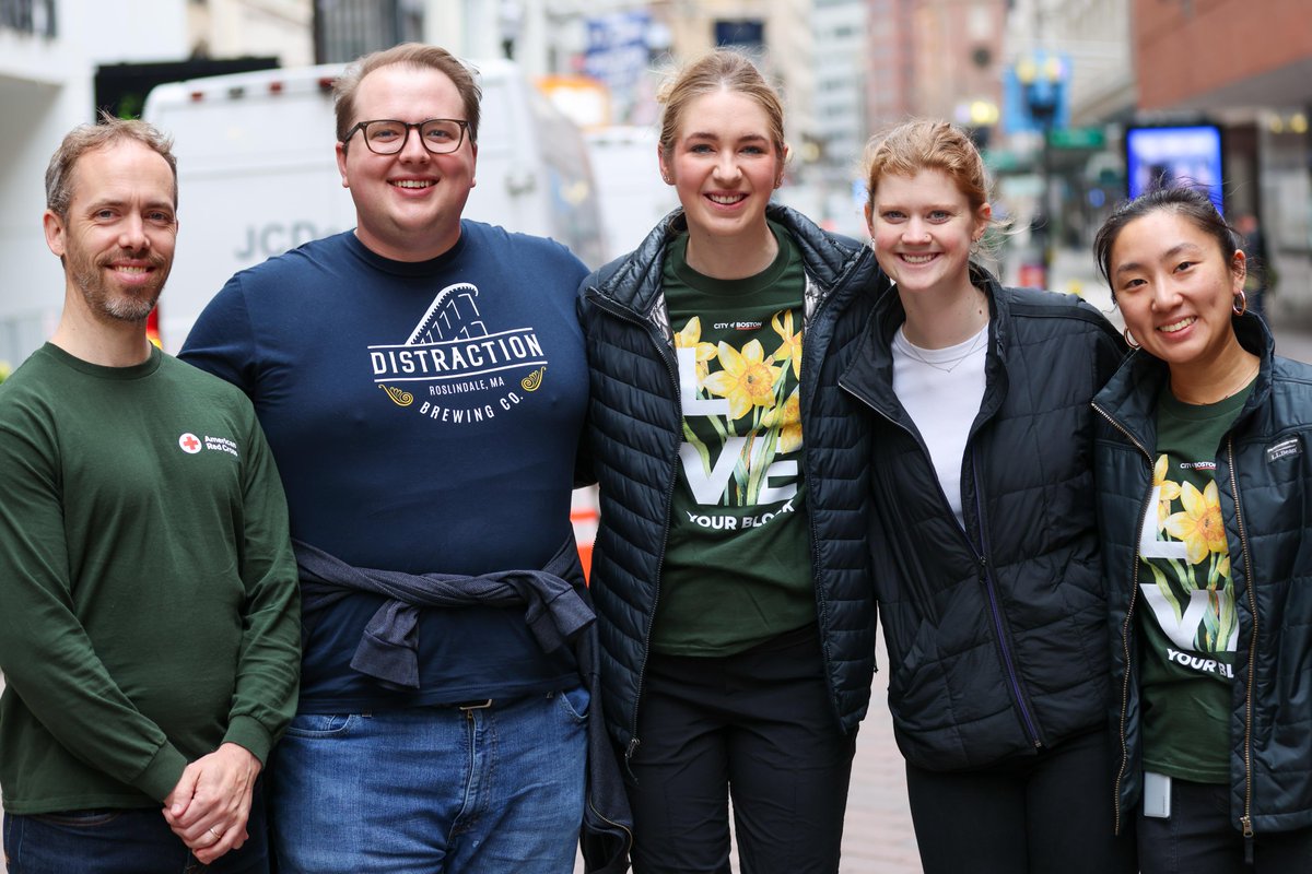A huge thank you to the over 80 volunteers today who gave their time today to help give Downtown a fresh coat of paint as the kick-off to the <a href="/CityOfBoston/">City of Boston</a>'s Love Your Block! So many residents and business owners came together in support of our shared neighborhood