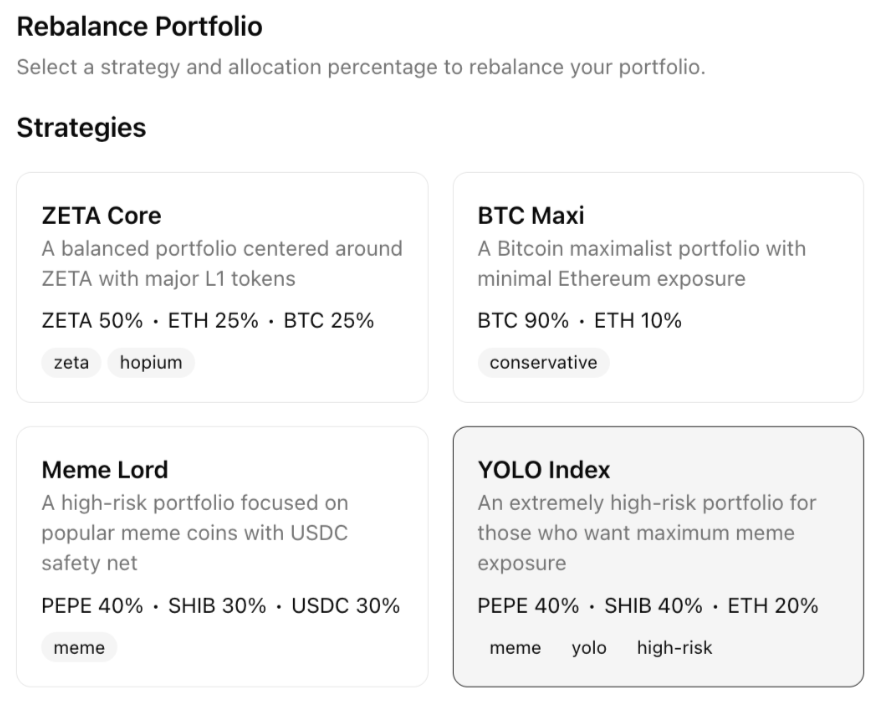 PorkfolioApp's tweet photo. Markets down bad so I rebalanced into the YOLO Index cocktail of @pepecoineth @Shibtoken @ethereum https://t.co/pLg0XYKZcm