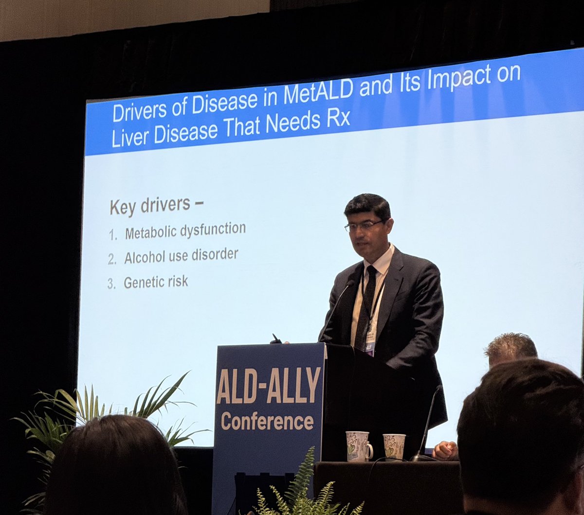 Melina Manolas, MD, MPH (@melina_manolas) on Twitter photo Wonderful talk on #MetALD <a href="/DrLoomba/">Rohit Loomba</a>
🔴Rates of #MetALD likely severely underestimated
⚪️FGF21 and GLP1RA may play a role in reducing alcohol consumption mechanistically
🔵GLP1 and Glucagon co-agonism is promising Wonderful talk on #MetALD <a href="/DrLoomba/">Rohit Loomba</a>
🔴Rates of #MetALD likely severely underestimated
⚪️FGF21 and GLP1RA may play a role in reducing alcohol consumption mechanistically
🔵GLP1 and Glucagon co-agonism is promising