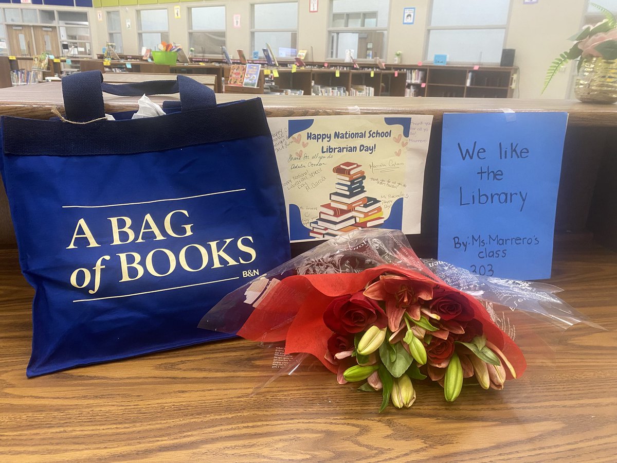 Loved being showered with gifts for National librarian day! Thank you <a href="/Vardeman_AISD/">Vardeman_ AISD</a> and the wonderful PK team! I loved everything.