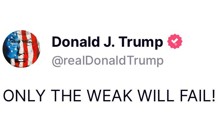 AshCrypto's tweet image. BREAKING: 

🇺🇸 TRUMP JUST POSTED THIS.

PRAY FOR THE MARKETS 🙏