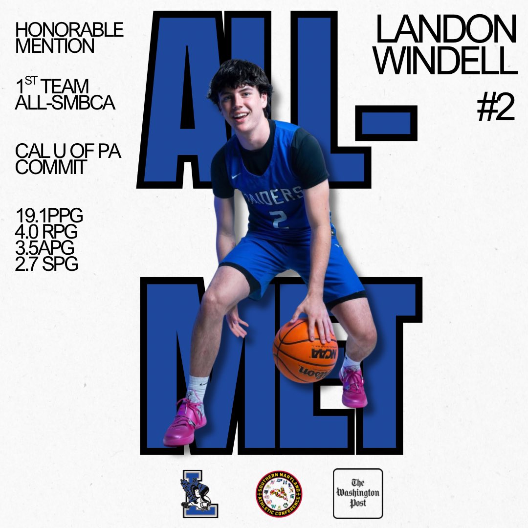 Congrats to seniors Isaiah Mansaray and Landon Windell on being named to the 2025 Washington Post All-Met Honorable Mention Team‼️

Amazing accomplishment gentlemen