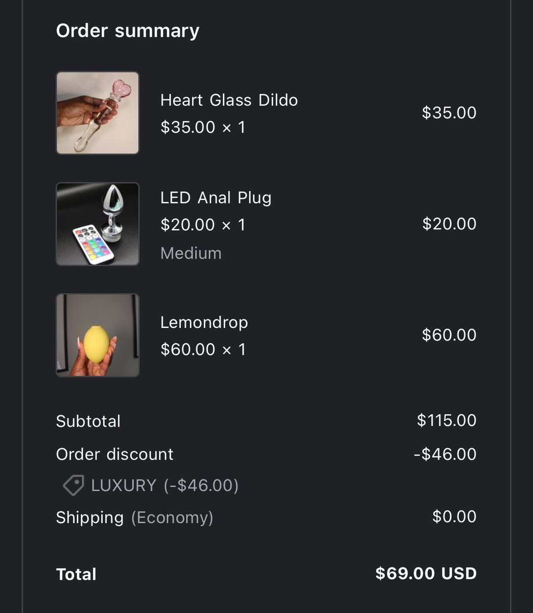 Manifesting 20 orders this month with <a href="/LuxuryNaked/">Luxury.Naked</a> ✨

Use code “LUXURY” for 40% off all orders $100 and up 🙂‍↔️

shesnakedluxury.com