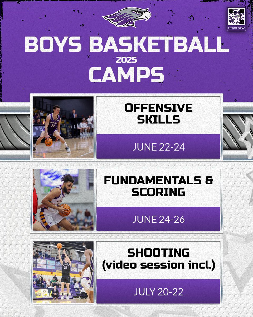 🚨REGISTRATION IS OPEN‼️

✅Register for this summer’s overnight camps by using the QR code or the link below. Register by May 1 to receive the Early Bird Discount offer‼️

Link: uww.edu/ce/camps/athle…