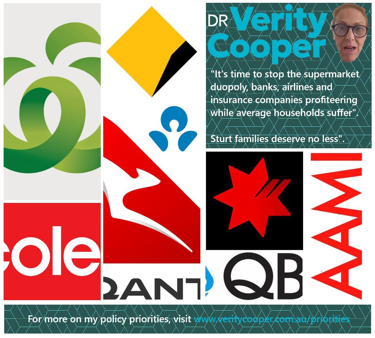 Dr Verity Cooper for Sturt tweet media