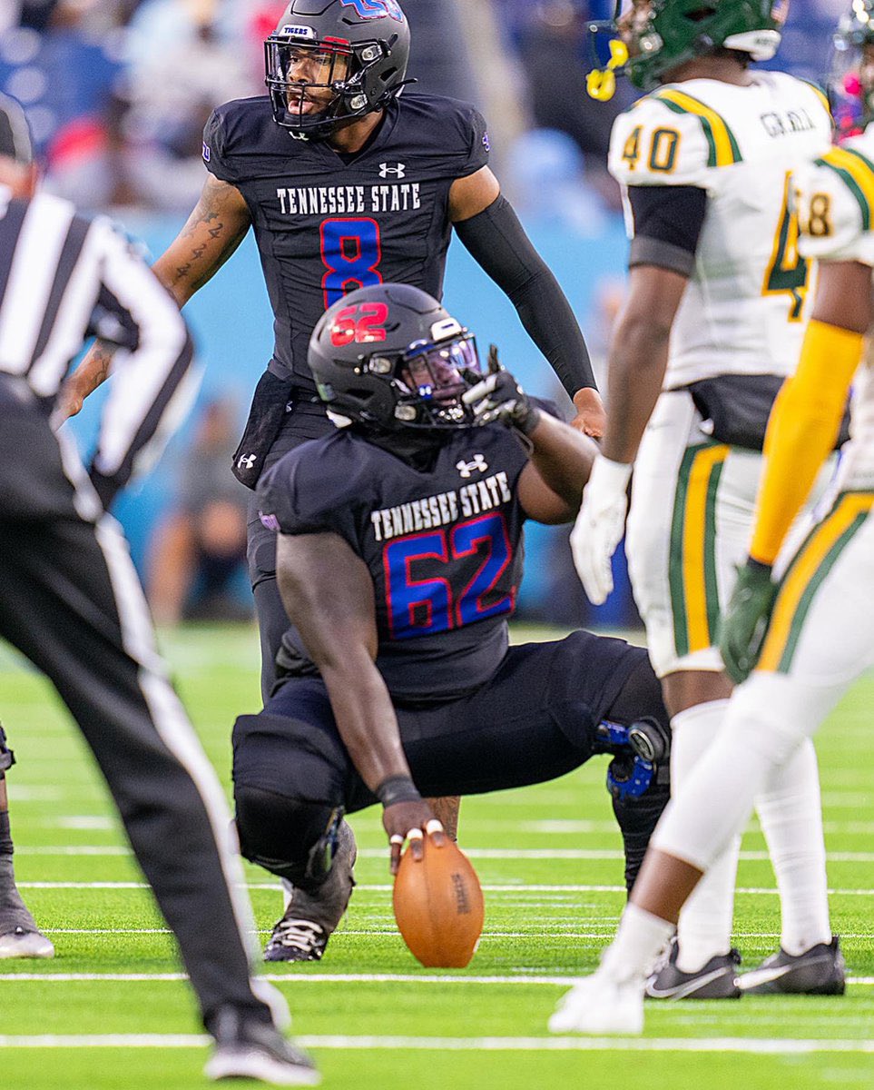 Blessed To Be Offered By The New Staff At Tennesse State University <a href="/reggiebarlow/">Reggie Barlow</a> <a href="/28andJefferson/">28th & Jefferson</a> <a href="/CoachGeee_MTXE/">Willie Gooden</a> <a href="/CoachAlexander_/">Luke Alexander</a> <a href="/TSUTigersFB/">Tennessee State Football</a>