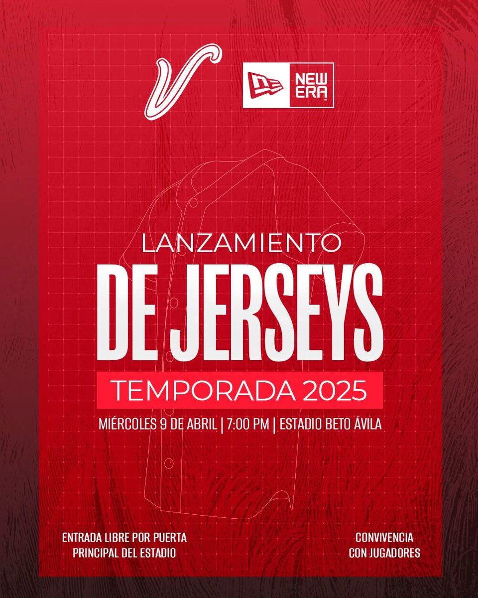 Clickbait (@clickbaitmx) on Twitter photo ! <a href="/elaguilabeisbol/">El Águila de Veracruz</a> alza el vuelo con nuevo plumaje!
Te invitamos a conocer el nuevo uniforme de El Águila de Veracruz para la temporada 2025 ⚾🦅
✅ Estadio Beto Ávila
✅ ENTRADA LIBRE
✅ Miércoles 9 de abril
✅ 7:00 PM ! <a href="/elaguilabeisbol/">El Águila de Veracruz</a> alza el vuelo con nuevo plumaje!
Te invitamos a conocer el nuevo uniforme de El Águila de Veracruz para la temporada 2025 ⚾🦅
✅ Estadio Beto Ávila
✅ ENTRADA LIBRE
✅ Miércoles 9 de abril
✅ 7:00 PM