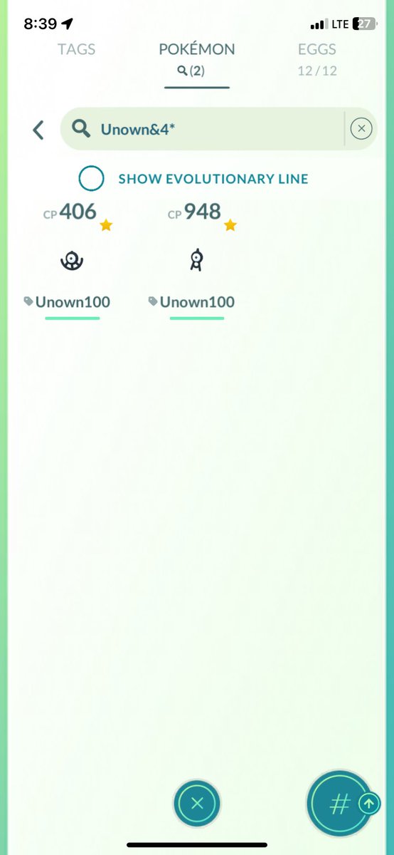 derosamiked's tweet image. #8 catch of the year!

It’s a hundo unown! You’ll have to tell me if this is U or V but it’s my second hundo unown, very happy about this catch 😄😄😄 #PokemonGO #Hundo #Unown #TopTen