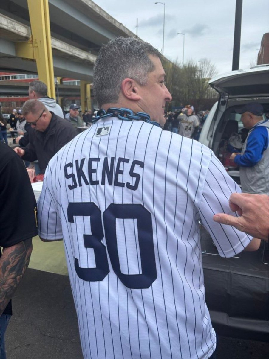 Jerry Ames (@olen70) on Twitter photo This is awesome, some guy at the <a href="/Pirates/">Pittsburgh Pirates</a> <a href="/Yankees/">New York Yankees</a> game today wore a Yankees Paul Skenes jersey. <a href="/livvydunne/">Olivia Dunne</a> This is awesome, some guy at the <a href="/Pirates/">Pittsburgh Pirates</a> <a href="/Yankees/">New York Yankees</a> game today wore a Yankees Paul Skenes jersey. <a href="/livvydunne/">Olivia Dunne</a>