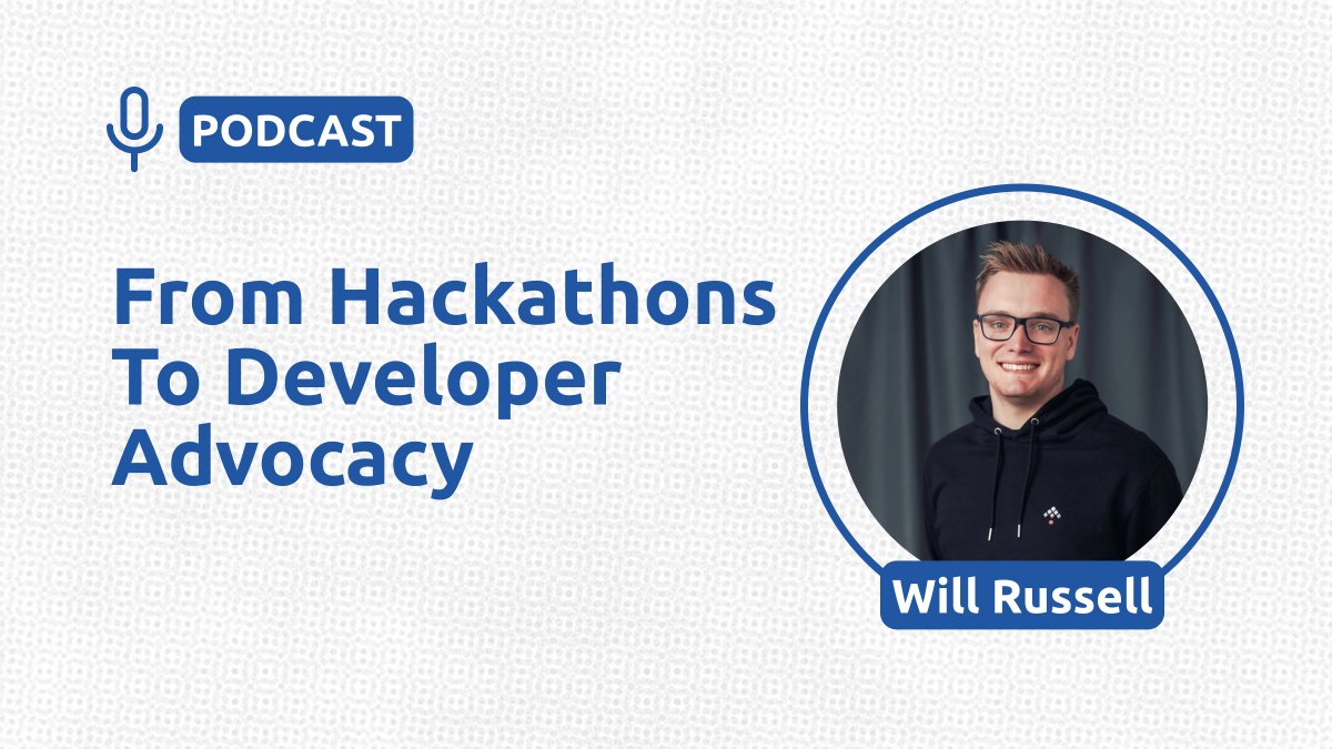 Don't miss our next live podcast episode! We're excited to have <a href="/wrussell1999/">Will Russell</a> join us to discuss From Hackathons To Developer Advocacy. Tune in on April 7 2025 to learn more about their experience and insights.

Register here: lu.ma/qcbb9vnh