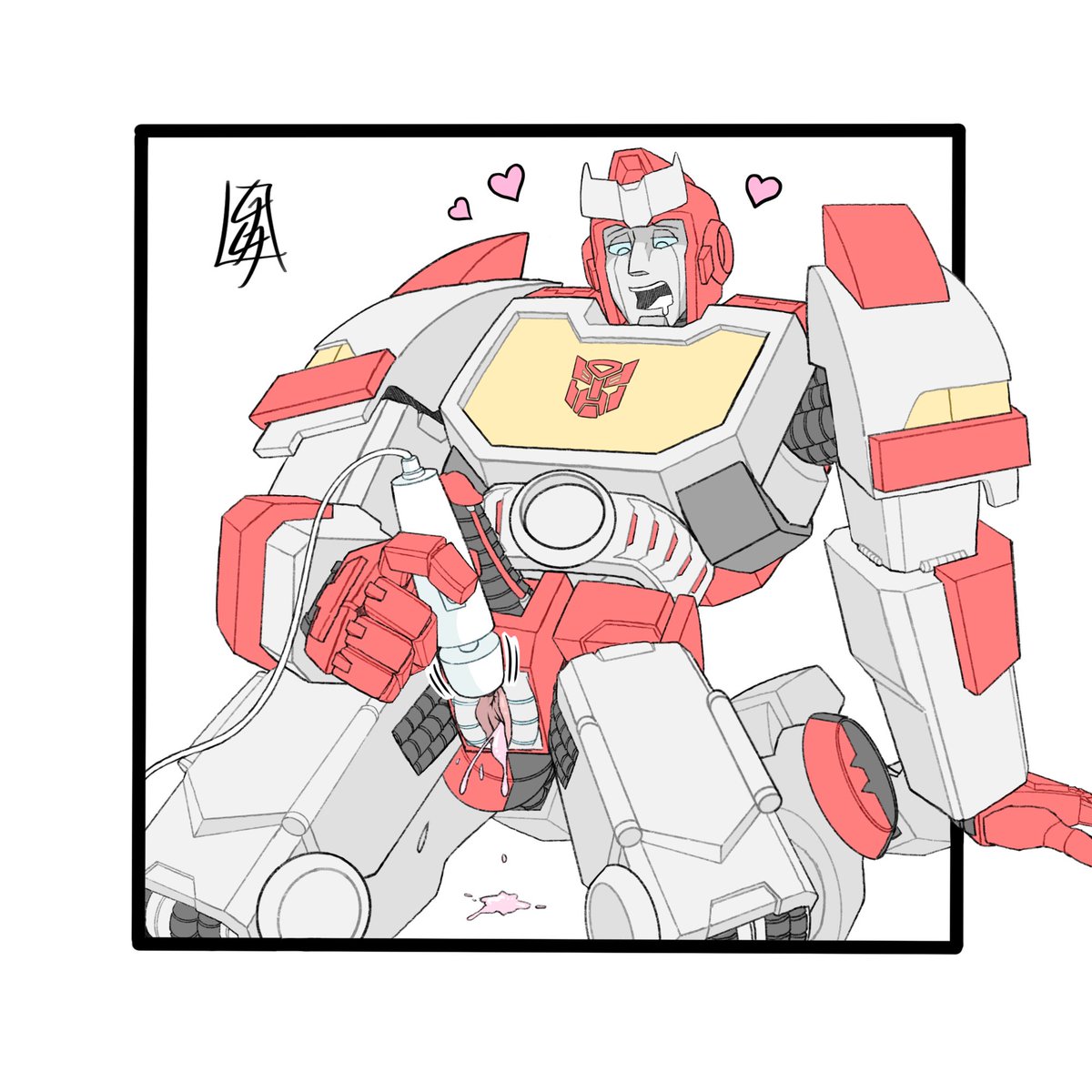 nuefass's tweet photo. playful doc (commission)
⚠️ 2nd pic CW: Watersports 

#valveplug #ratchet https://t.co/O0cwDQM1ir