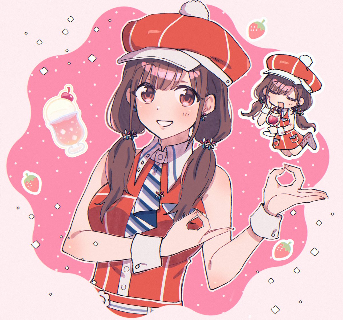 園田智代子 「」|敗北者のイラスト