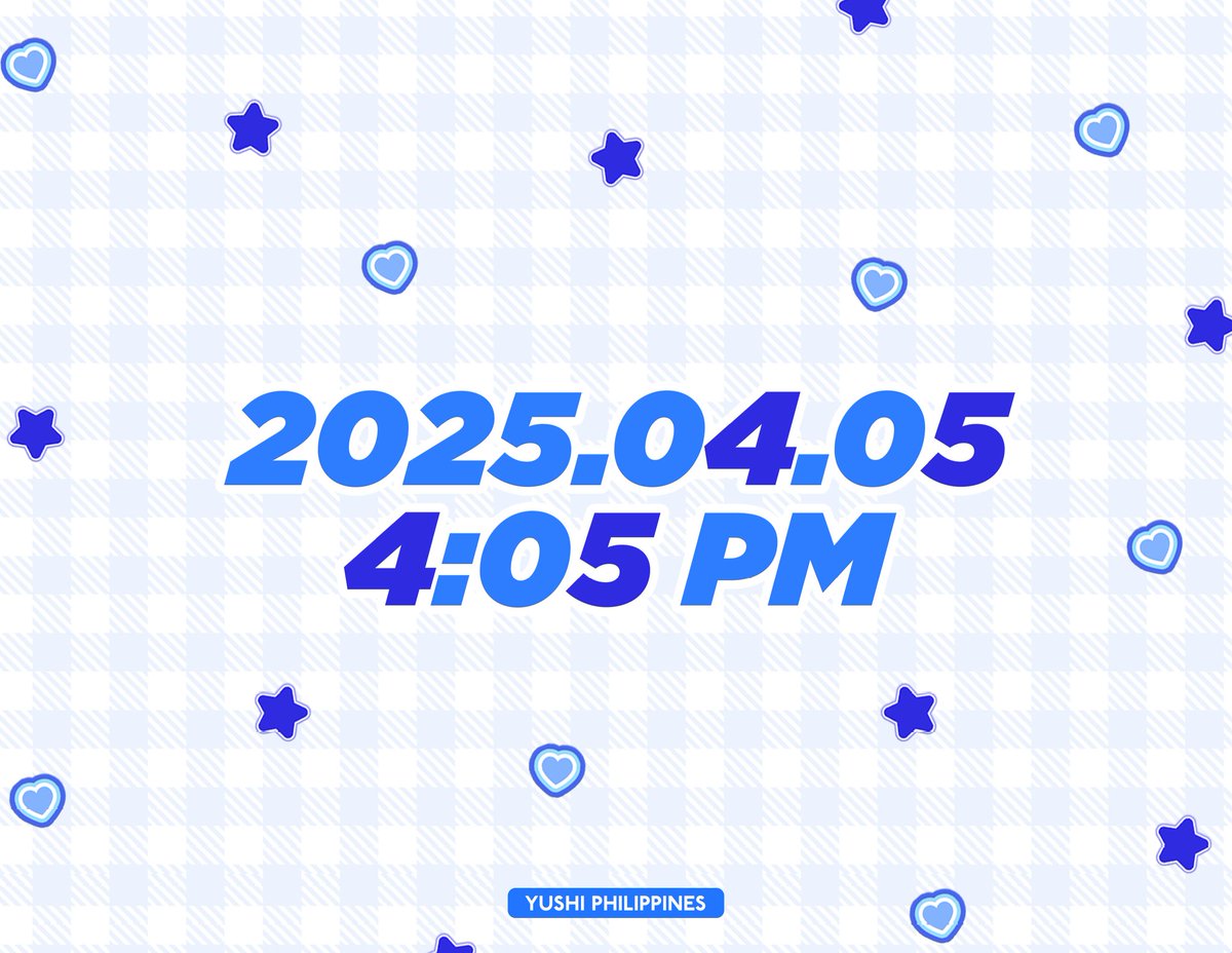 Something’s coming, Yuufans—just for Yushi’s special day. ⭐️💙
We’ve prepared something a little extra so let’s celebrate his birthday a little more special this time. Stay tuned 👀

21st Eternal Yushining Star

#유우시생일_축하해주면_좋겠네
#私たちの一番星ユウシ
#ItsNekoYushiDay