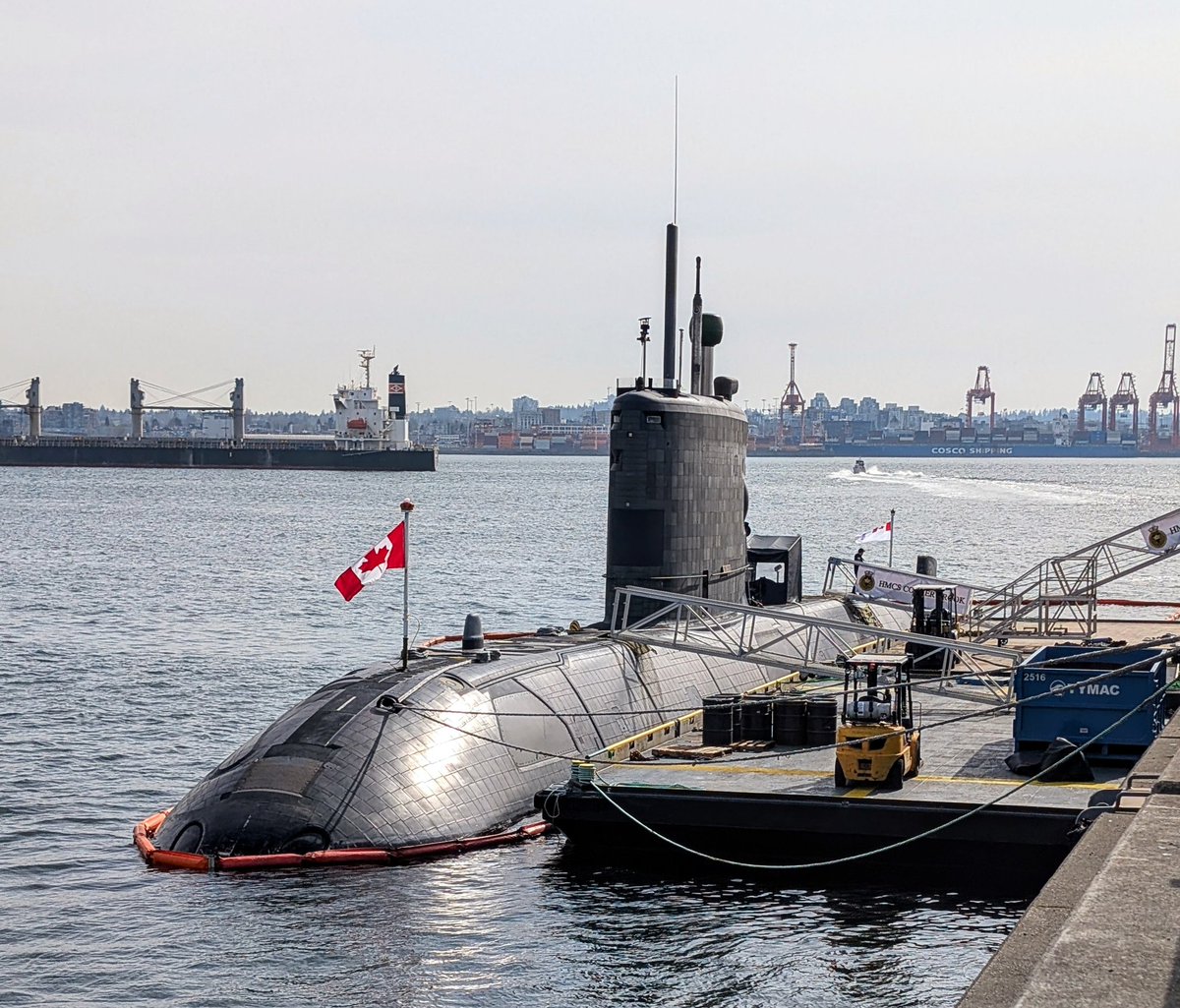 Avice 🇨🇦 (@identitykrysis) on Twitter photo She's still here! And she looks beautiful! #HMCSCornerBrook <a href="/RoyalCanNavy/">Royal Canadian Navy</a> #TeamCanada ✨🇨🇦🍁 #CanadaStrong #Vancouver She's still here! And she looks beautiful! #HMCSCornerBrook <a href="/RoyalCanNavy/">Royal Canadian Navy</a> #TeamCanada ✨🇨🇦🍁 #CanadaStrong #Vancouver