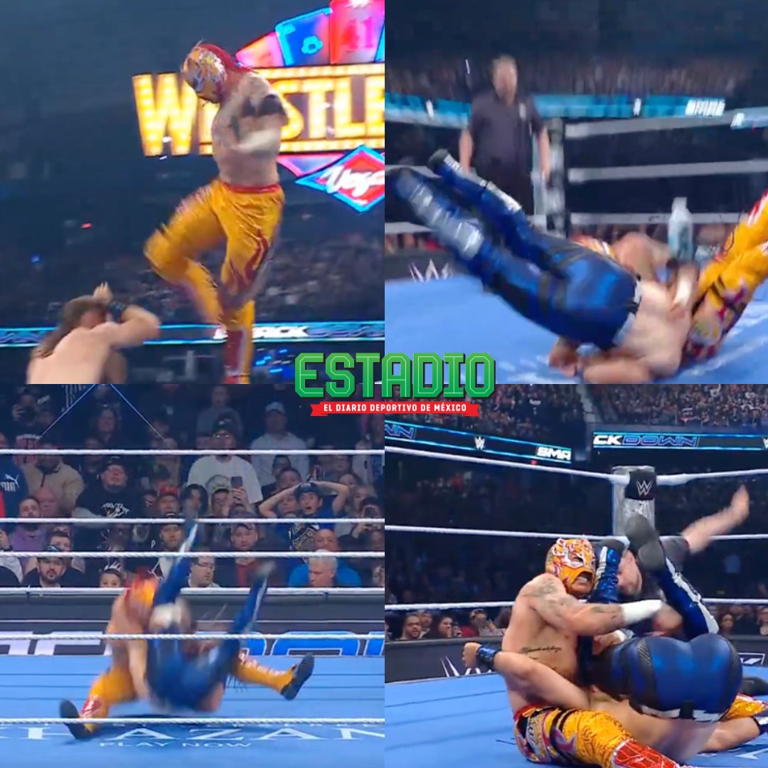 EstadioDxts's tweet photo. ¡QUÉ TREMENDA LUCHA! 🥹🔥
Rey Fénix (@ReyFenixMx) consiguió una gran victoria en su es en la WWE; el luchador mexicano estaba tan emocionado que estuvo al borde de las lágrimas. 🥹
"YO SOY WWE, ÁNIMO" 🤩
#WWE #WWEonNetflix #Smackdown #wwesmackdownlive #Luchalibre #ReyFenix
📸: @wwe @wweespanol