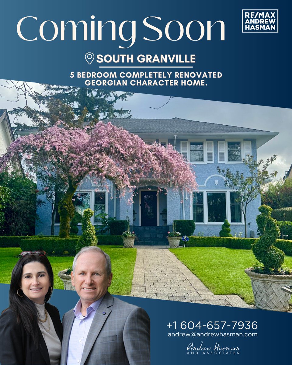 Andrew_Hasman's tweet photo. ✨Coming Soon in Vancouver South Granville  Neighborhood✨ 

Watch out for details soon. 🏡 

#AndrewHasman #remaxandrewhasman #remaxrealestateservices
#remax #openhouse #vancouverrealestate #realestatevancouver
#topvancouverrealtor #homesinvancouver #housesforsale https://t.co/gjpKPXDqkW