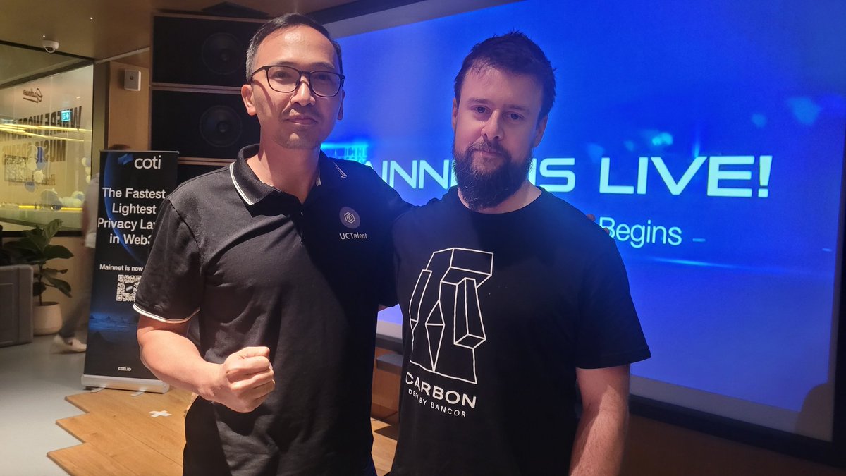 DuongDjango's tweet photo. It is great event for me and @UCTalent_io to have deep connections and insightful conversations with @COTInetwork core team, ambassadors, community and COTI partners @last_aka @danielgruesso
@whoistracer
@PrincePratapS_ @VOvadenko95 @Here2DeFi @MBRichardson87 @Yan_COTI @Coti_Ship We explore the opportunities to grow the COTI ecosystem and build TRUST for better furture together.
Lastly thank you @JoshuaBMaddox and @robdotrego for the wonderful event and supports.