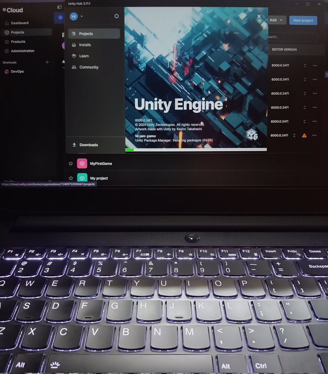 Getting ready for the LD Jam #LudumDare #LDJam #LD57 #gamedev #gamejam