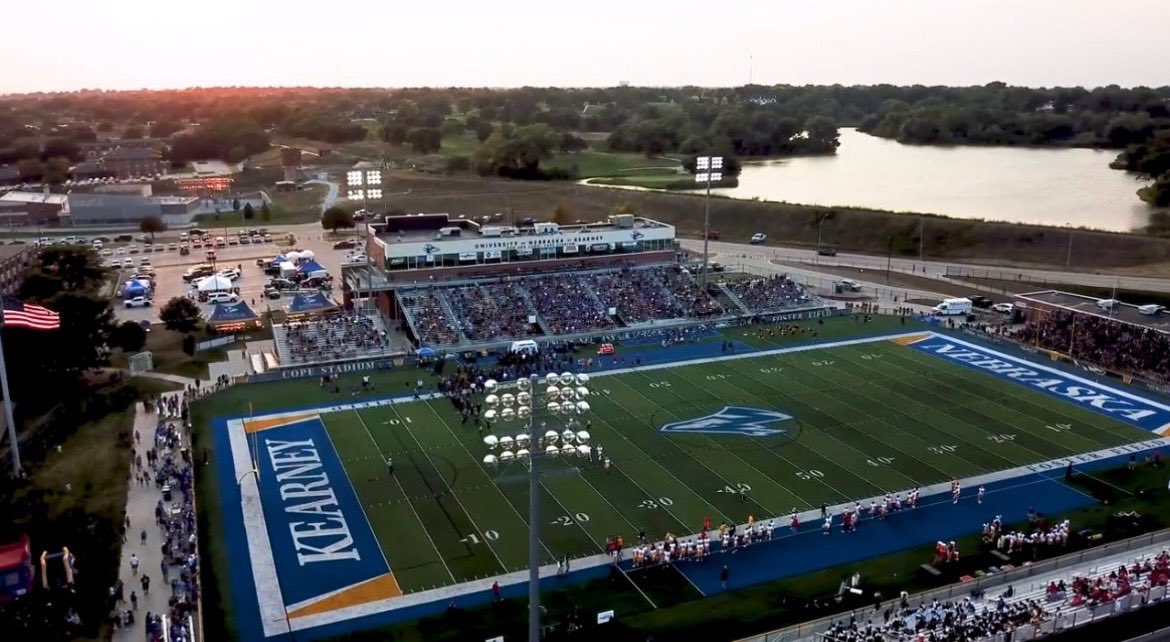 After a great call with <a href="/CoachTeeHarris/">Tyler Harris</a>, I am blessed to announce I’ve received an offer from UNK! <a href="/CoachRHeld/">Ryan Held</a> <a href="/Coach_CEllis/">Colby Ellis</a> @Coach_TMunson @unk_football