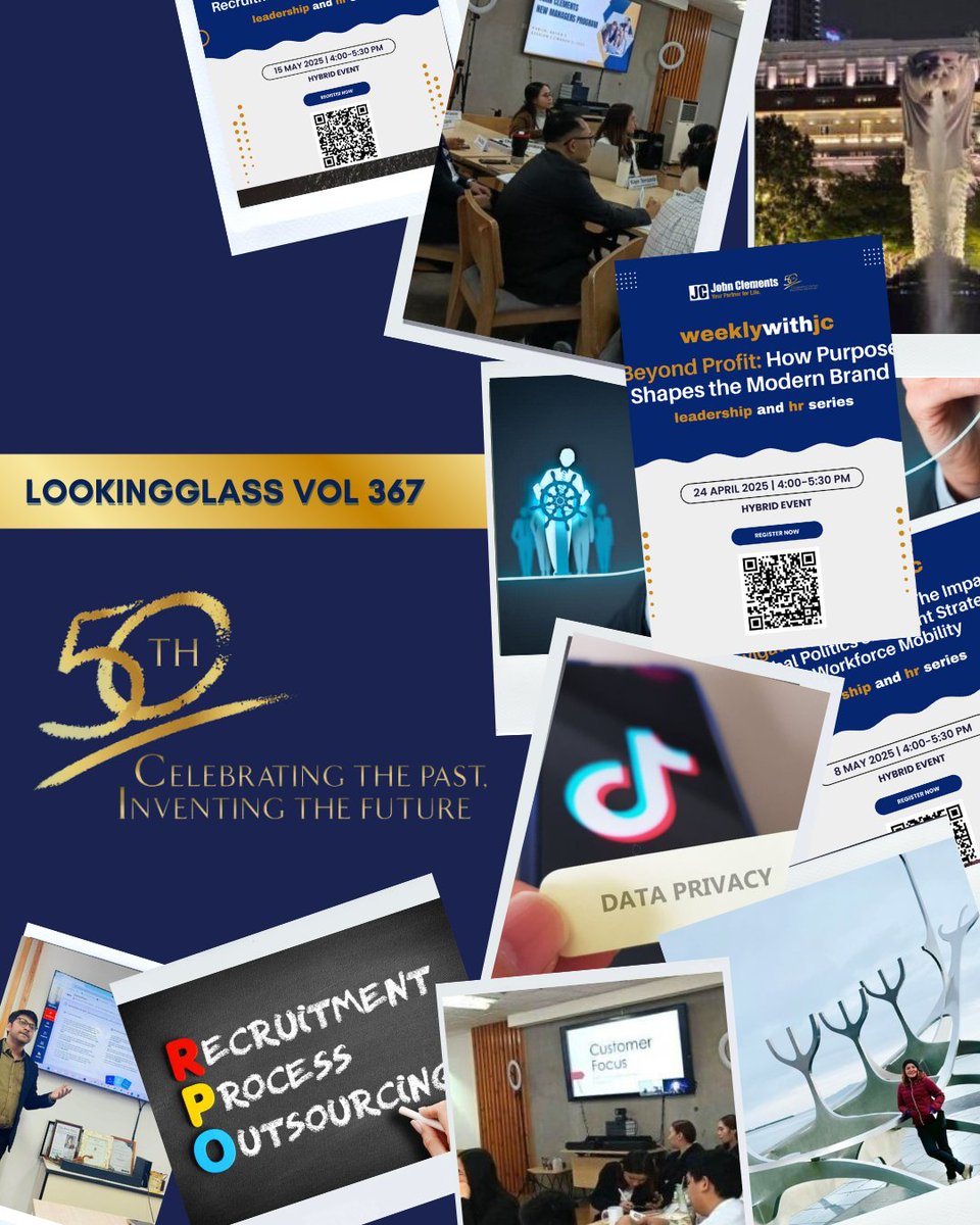 johnclementsph's tweet image. 🔥 Exciting updates await in Lookingglass Vol 367! 🔥
📰 Read the full newsletter now: hubs.ly/Q03fW1-T0

#Leadership #TalentAcquisition #ProactiveHiring #TravelGuide #AI #ZengerFolkman #UrgentJobs #HiringNow #RecruitmentSolutions #HR #Hybrid #Events
