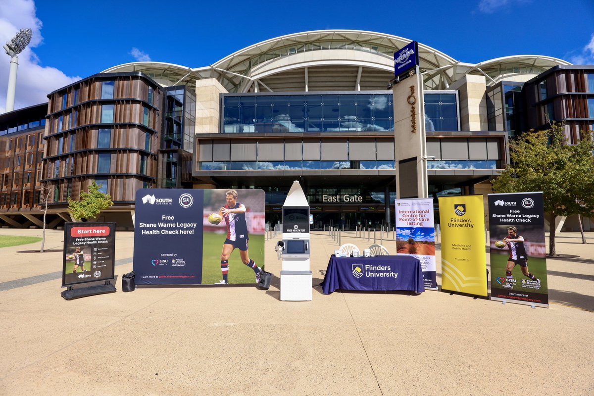 And these free Shane Warne Legacy Health Checks during the upcoming AFL Gather Round can help with that.

Stopping for a few minutes outside a Gather Round venue for one of these checks will help save lives. 

And will help improve the overall health of our population.