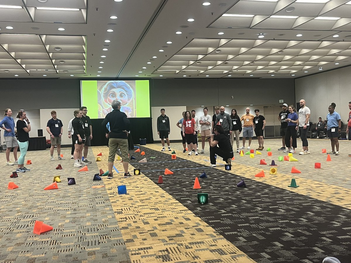 Kriddell2's tweet photo. Was very grateful &amp; lucky to attend SHAPE America at Baltimore this year. Met great people and learned great tips &amp; games! #SHAPEBaltimore https://t.co/zc7q3XBufK