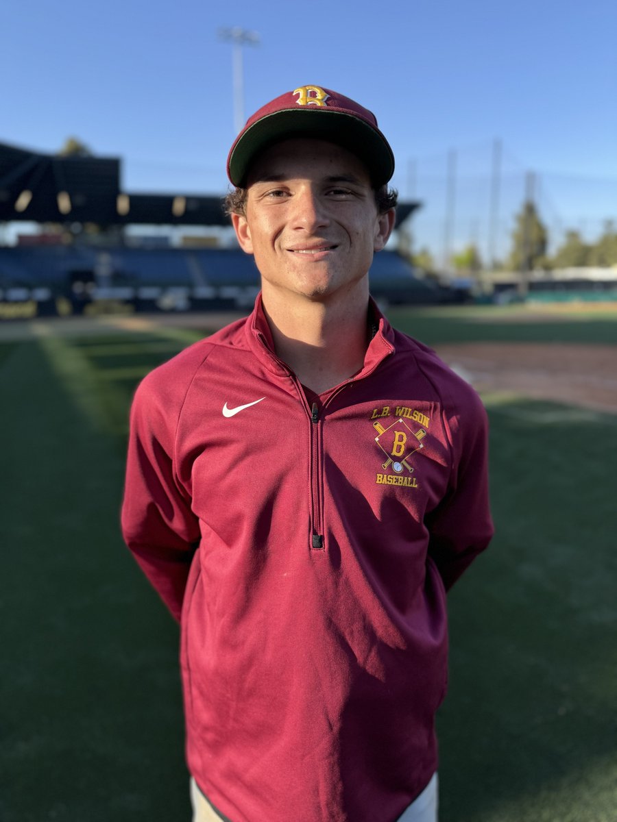 562sports's tweet photo. The battery for Wilson in their dominant win over Millikan this afternoon

Benny Howard threw 6 innings, allowing 2 runs on 5 hits and 0 walks

Catcher Logan Smith had 3 of the 15 hits for the Bruins offense plus an RBI https://t.co/OhdSdV4tYX